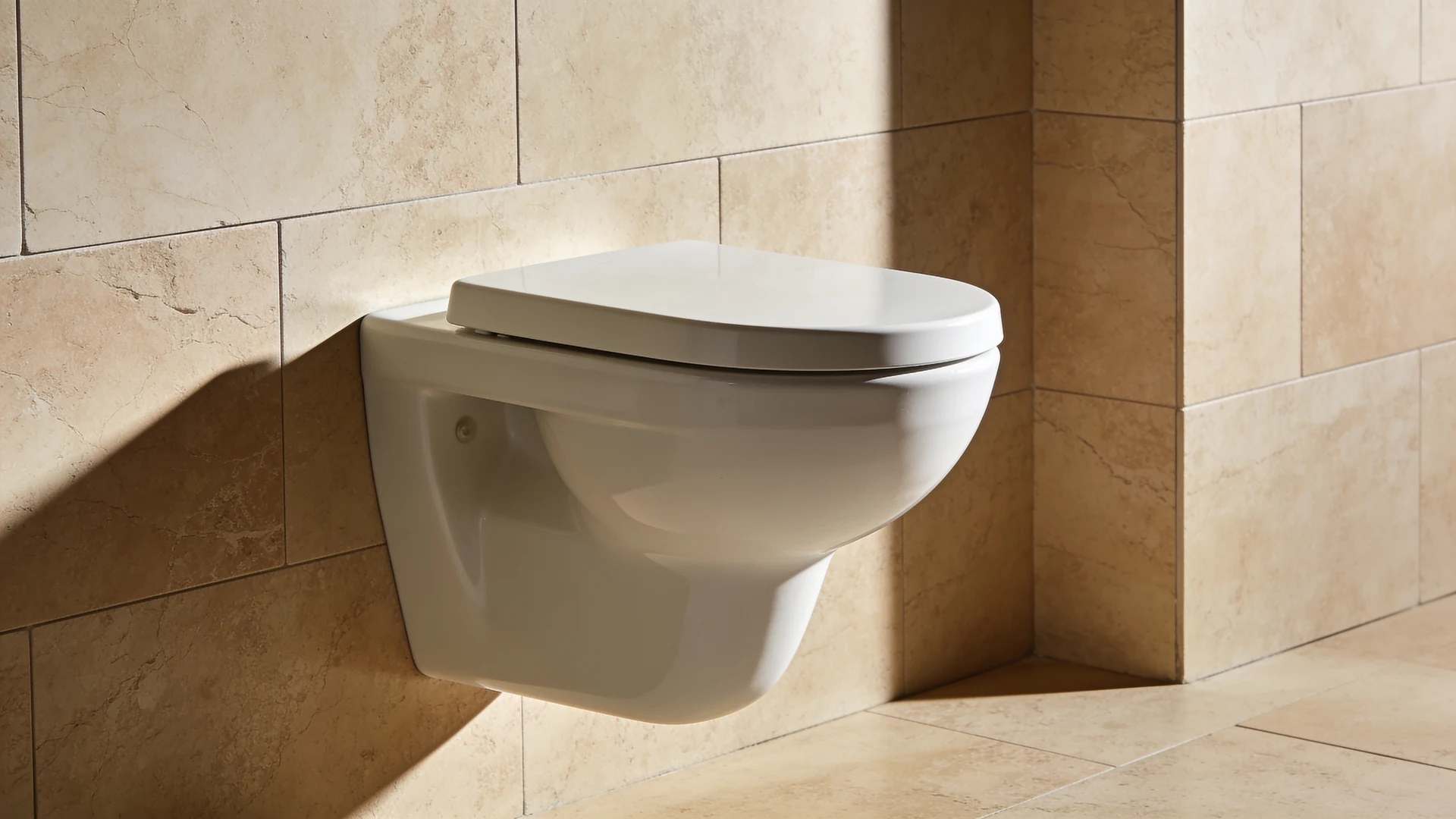 Commodes installed and shown close